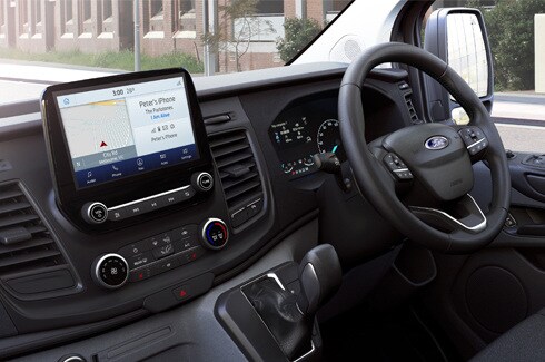 Ford transit custom interior clearance